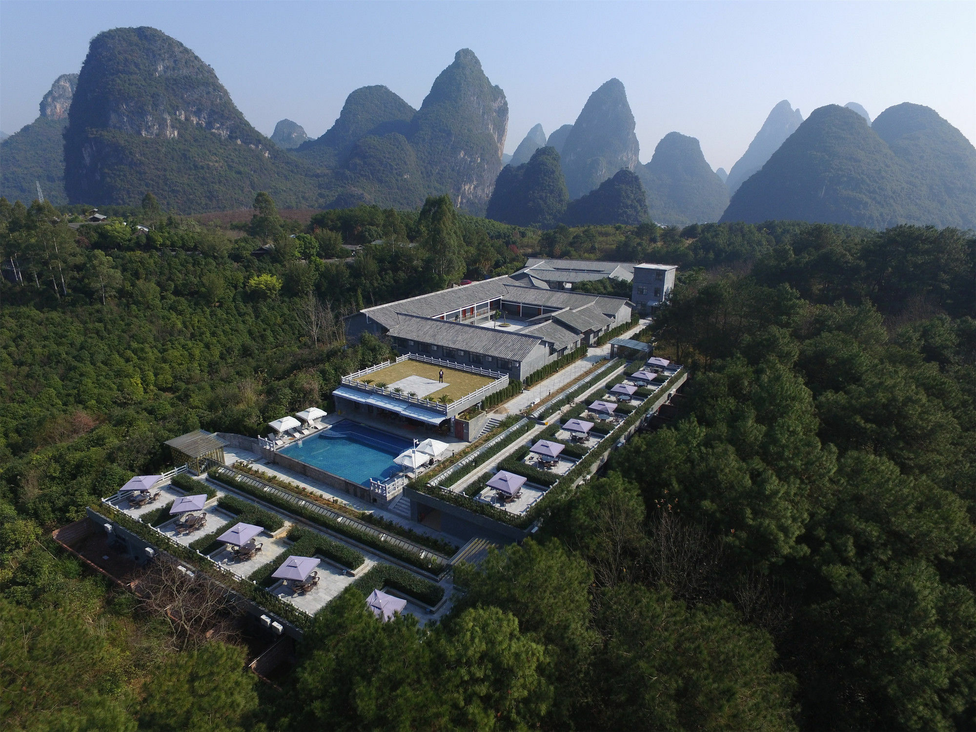 Yangshuo Mountain Top Retreat Exterior foto
